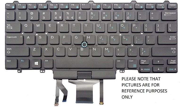 KEYBOARD DELL E7450 E5450 5490+B/LITE (KB022W-BL)