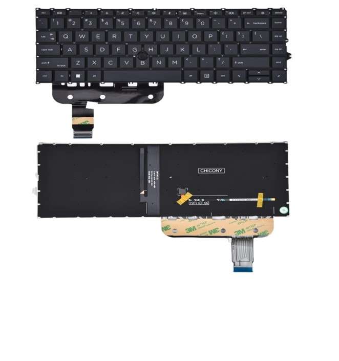KEYBOARD HP 840 845 G7 G8 ELITE BLACK (KB190W)