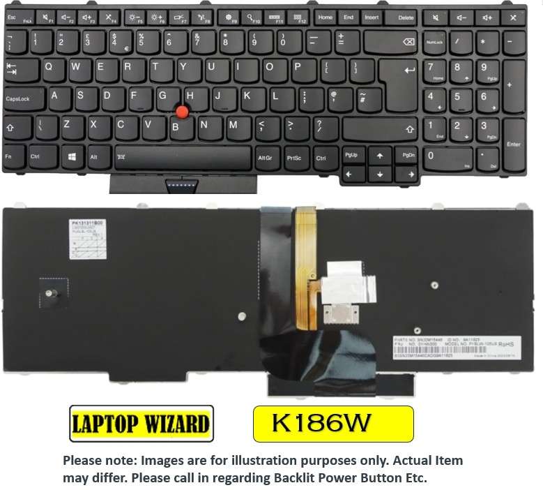 KEYBOARD LENOVO THINKPAD  P50 (K186W)