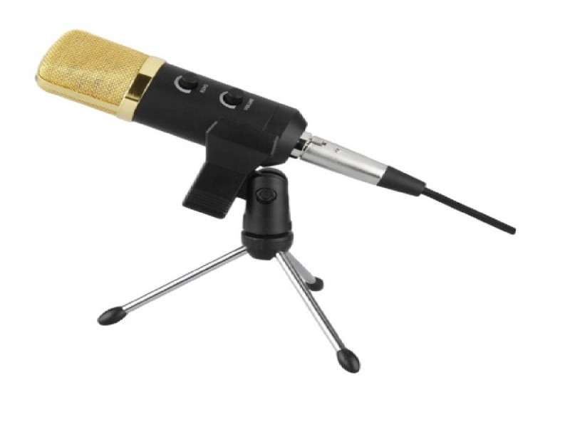 USB Gaming Microphone PC Mic With Tripod Stand For Mac/windows