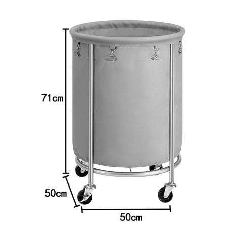 110L Rolling Laundry Hamper  Basket with Wheels