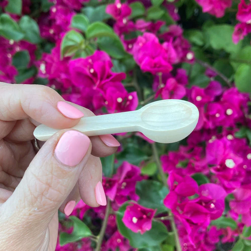 Wooden Measuring Scoop (1/2 Teaspoon)