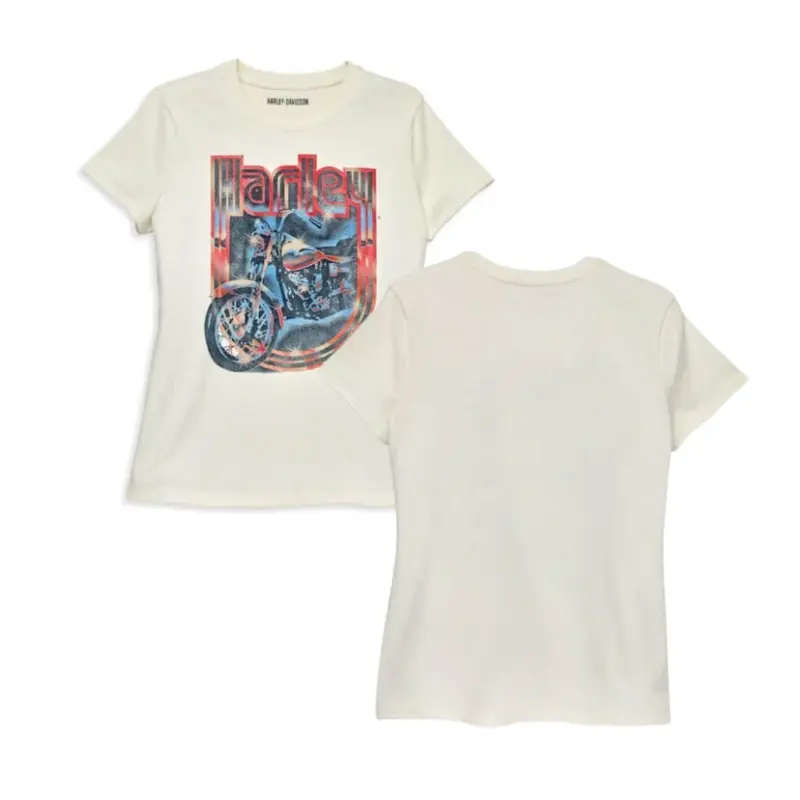 Women's Retro Bike Graphic Tee - XL