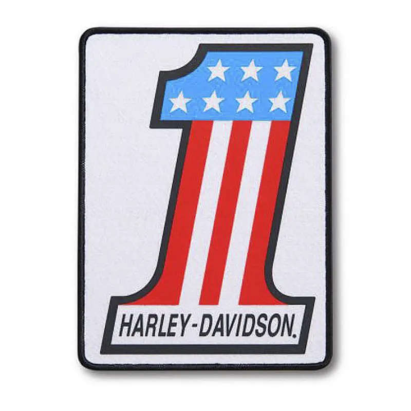 #1 Logo Large Iron-On Patch