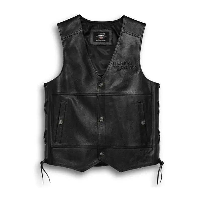 Men's Tradition II Leather Vest - L