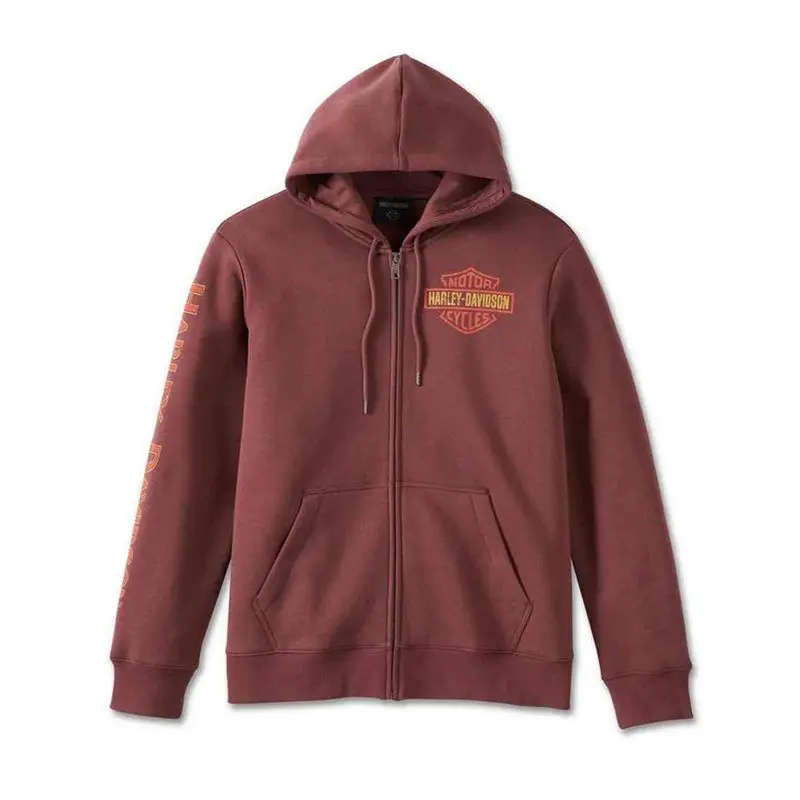 Men's Classic Eagle Zip-Up Hoodie - 3XL