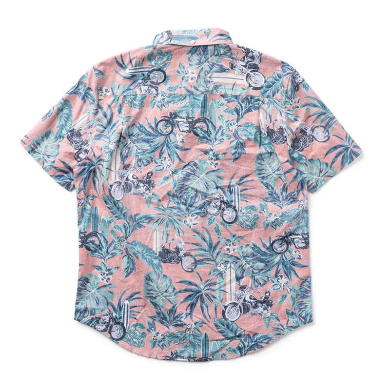 Harley-Davidson x Reyn Spooner Hawaiian Shirt - Orange - XL XL