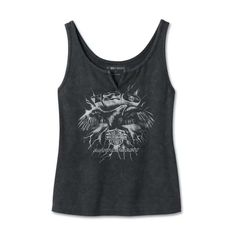 Women's 120th Anniversary Notch Neck Tank - M
