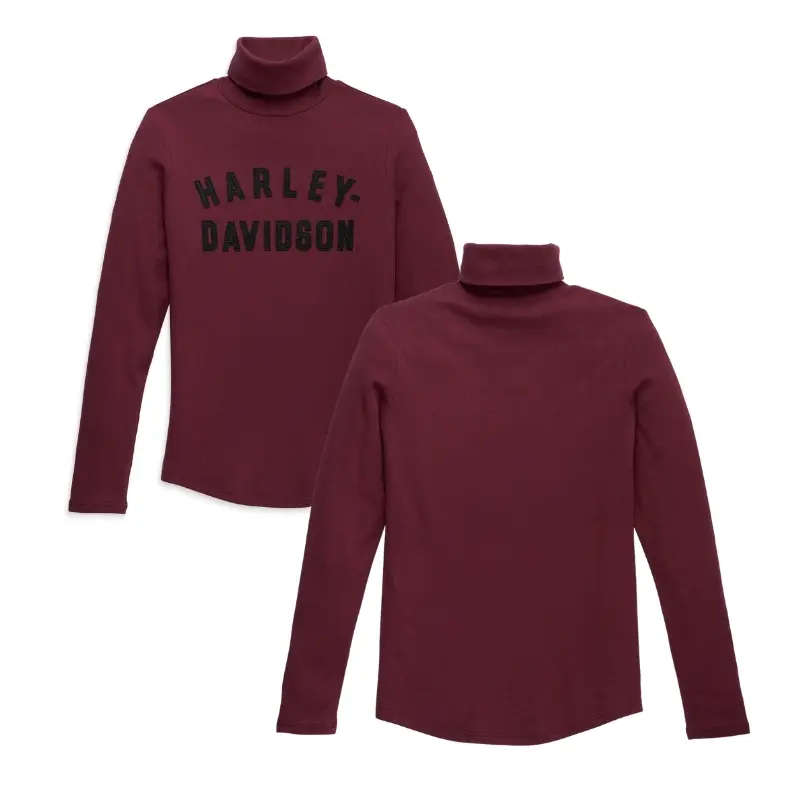 Womens Milwaukee Rib Turtleneck - L