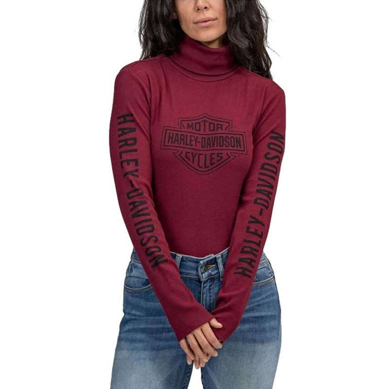 Womens Milwaukee Rib Turtleneck - L