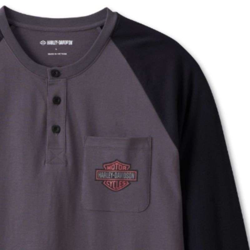 Men's Club Crew Henley - XL