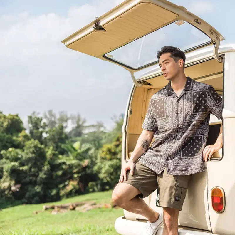 Men's Harley Bandana Shirt - L