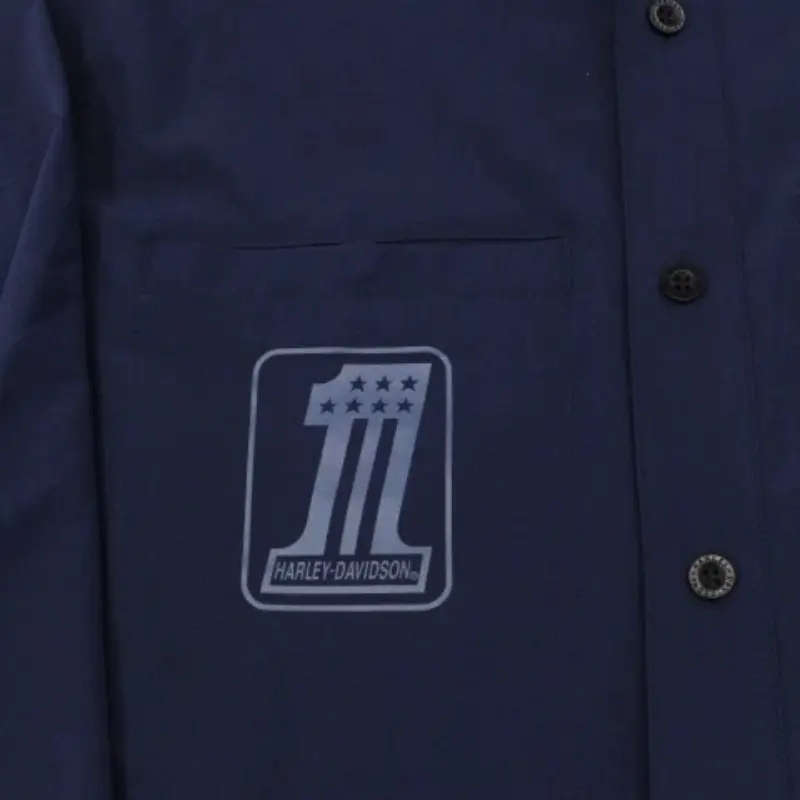 Men's #1 Performance Vented Shirt - Peacoat - 3XL