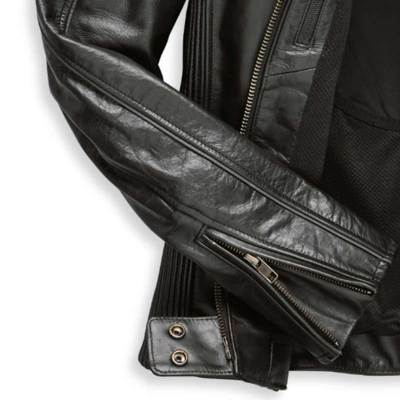 Women's Enodia Leather Riding Jacket - XL