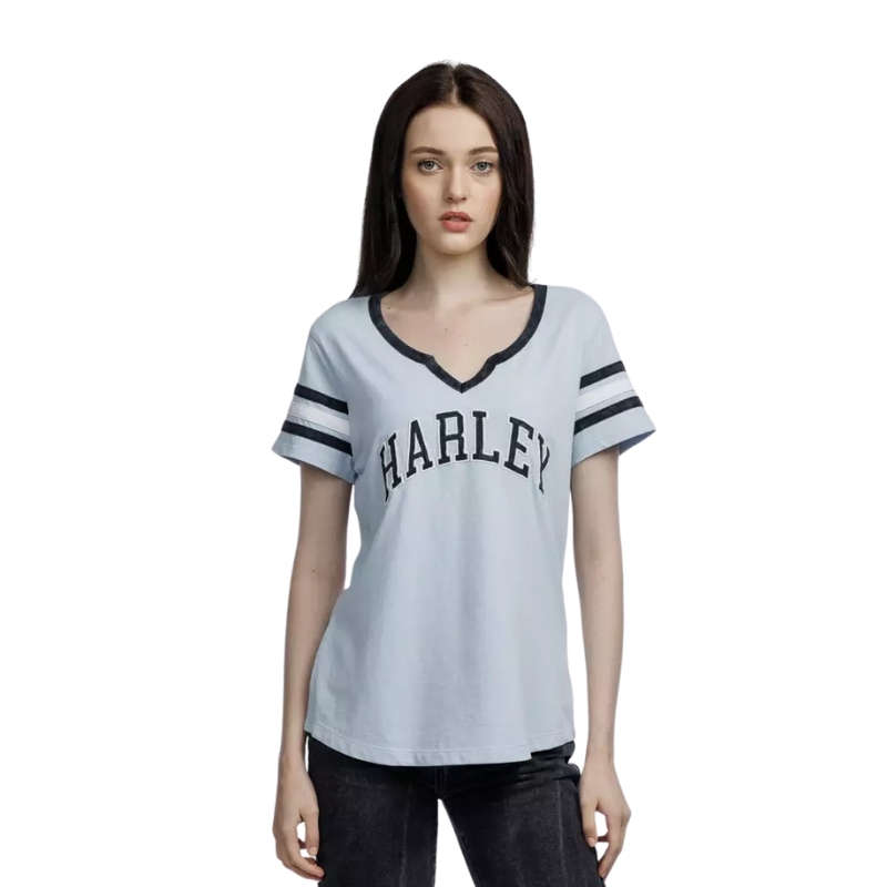 Women's American Notch Neck Tee - Skyway - 2XL