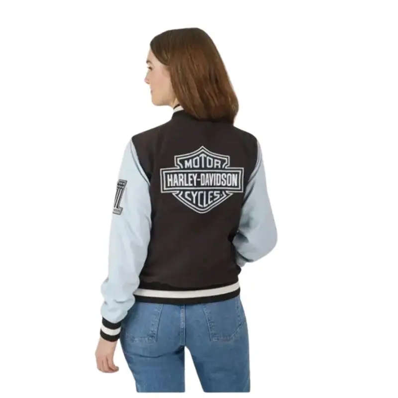 Women's Classic Bar &amp; Shield Bomber Jacket - XL