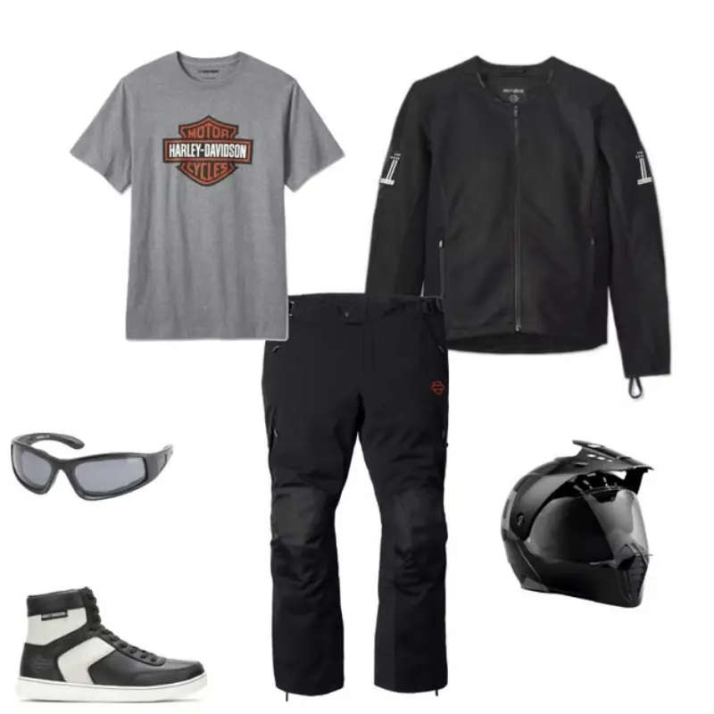 Men's Bar &amp; Shield Tee - Medium Heather Grey - S