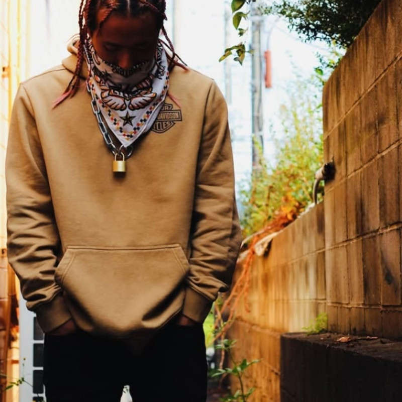 Eagle Soars Alone Slub Hoodie - 3XL