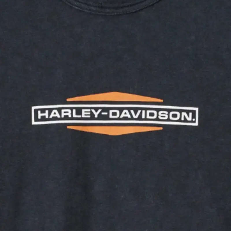 Men's Stacked Bar & Shield Slub Tee - 3XL