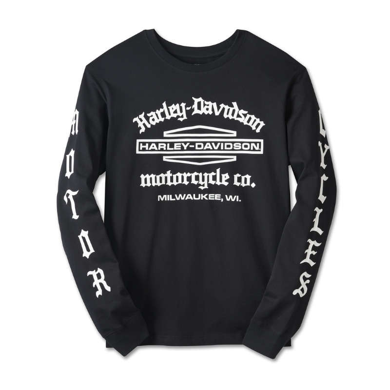 Men's Old English Stacked Bar & Shield Tee - 2XL