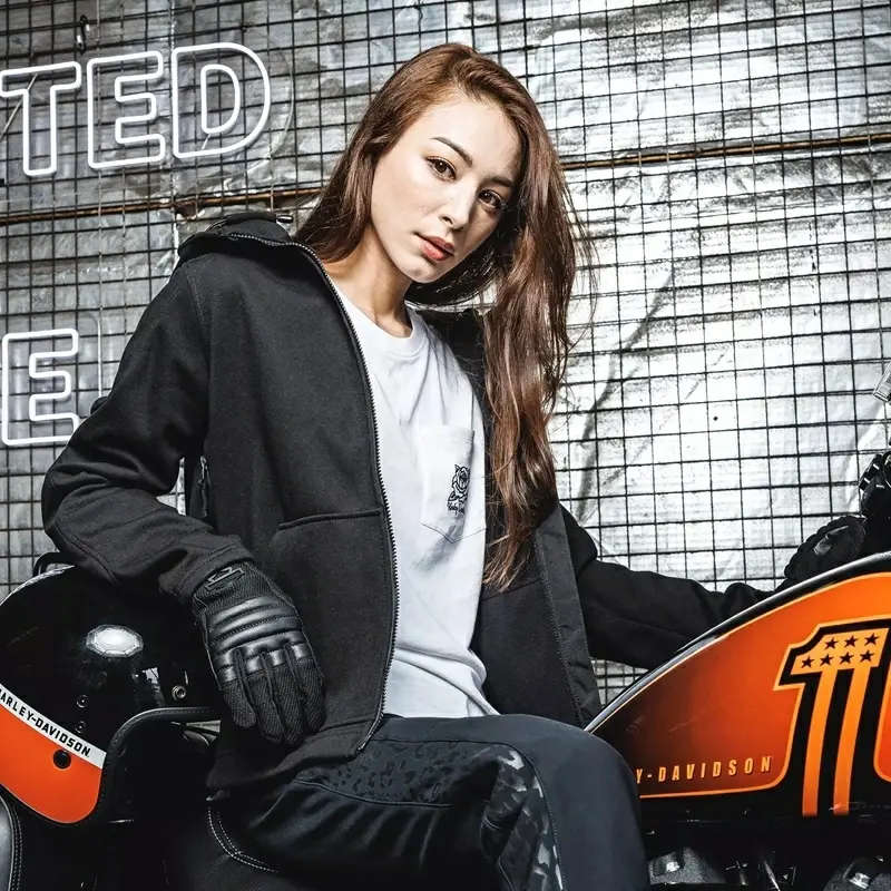 Women's H-D Rosebud Pocket Tee - S