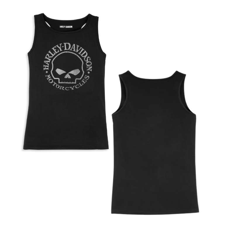 Women's Willie G Skull Tank - L