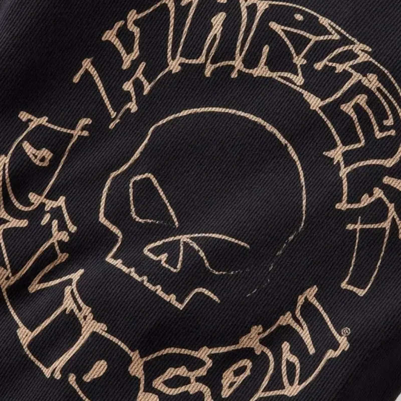 Women's Willie G Circle Skull Sketch Art Ribbed Tank - 2XL 2XL