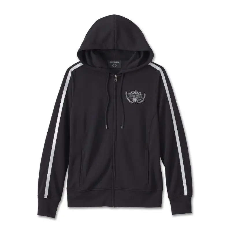 Women's Racing Scuba Zip Front Hoodie - 1W 1W