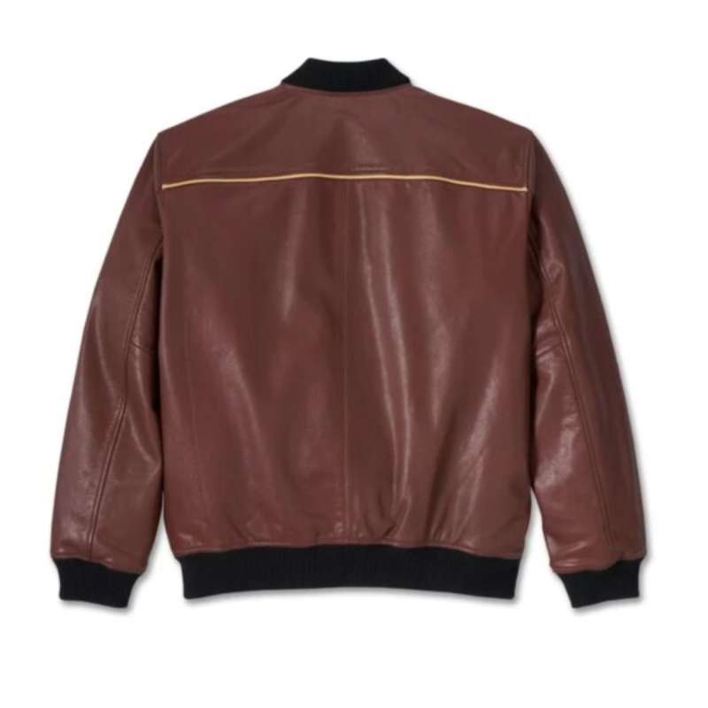 Mens 120th Anniversary Leather Jacket - M