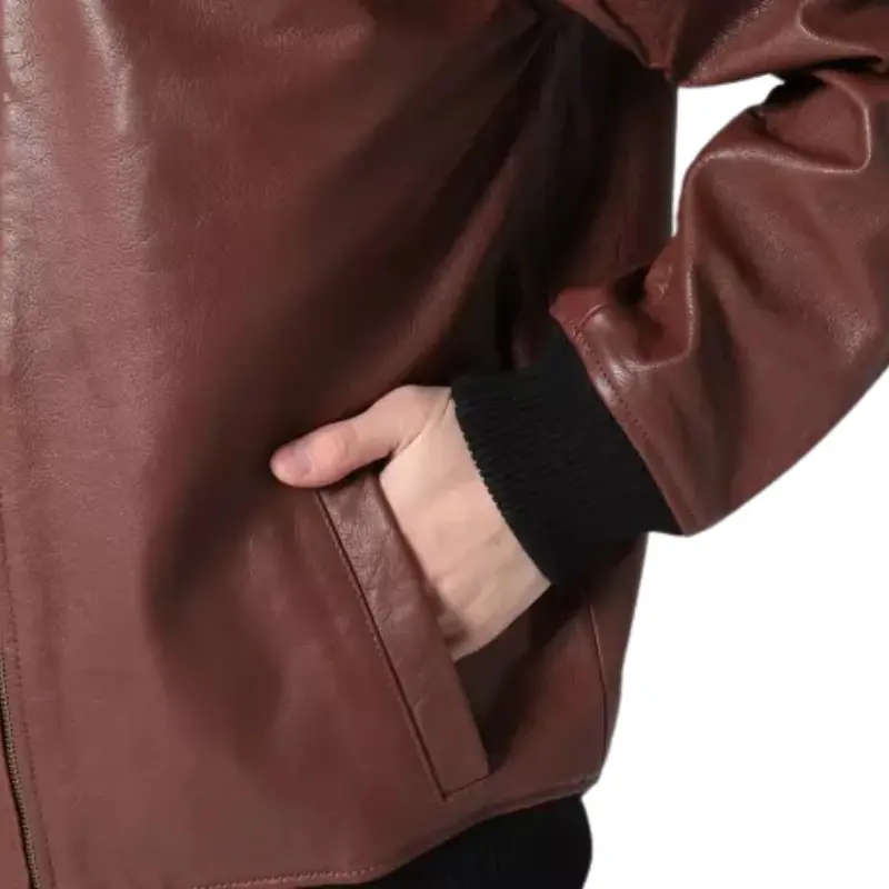 Mens 120th Anniversary Leather Jacket - M