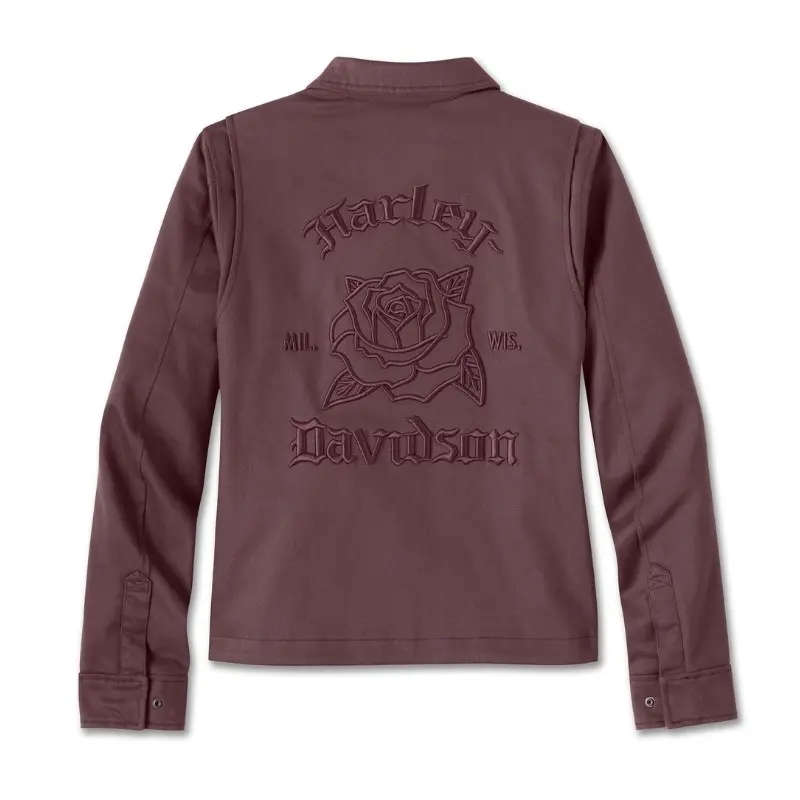 Women's H-D Gas Station Textile Riding Jacket - M