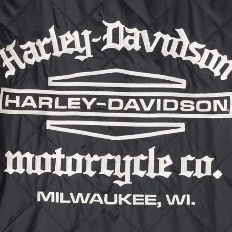 Men's Old English Stacked Bar & Shield Jacket - L