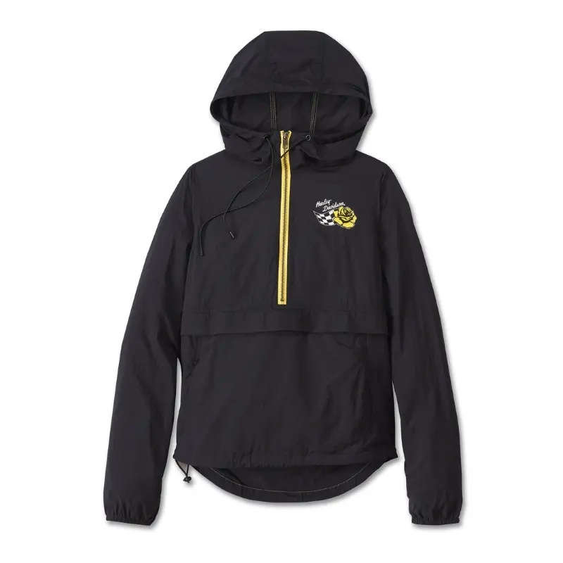 Women's Bar & Shield Packable Anorack - L