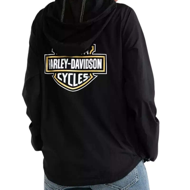 Women's Bar & Shield Packable Anorack - L