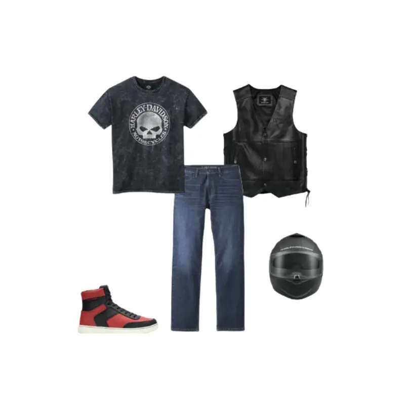 Men's Tradition II Leather Vest - L