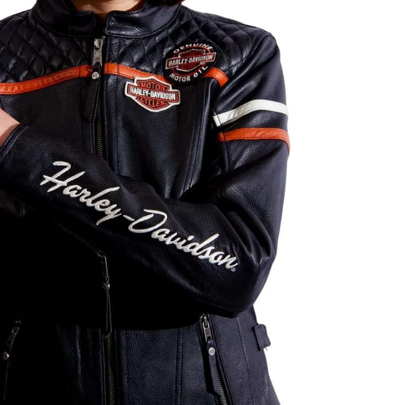 Women's Miss Enthusiast Leather Jacket - XS