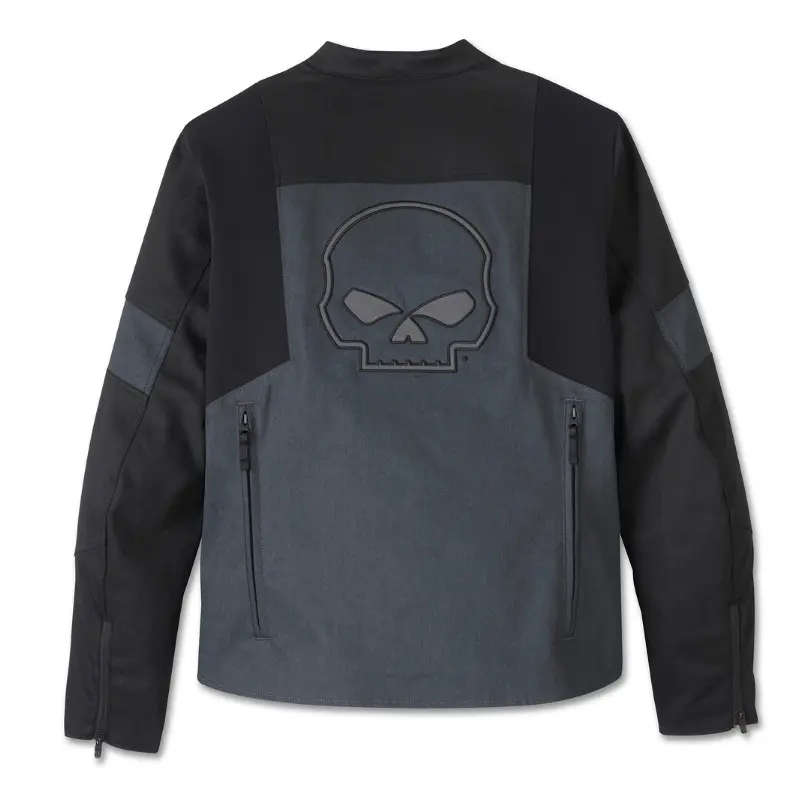 Willie G Skull Graphic Triple Vent System 2.0 Textile Riding Jacket - 2XL