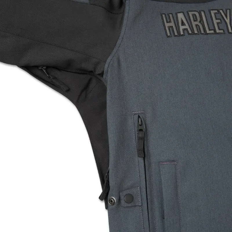 Willie G Skull Graphic Triple Vent System 2.0 Textile Riding Jacket - 2XL