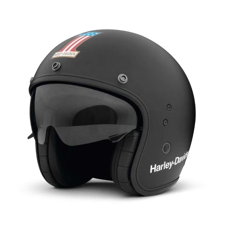 Classic #1 X14 Sun Shield 3/4 Helmet - XL