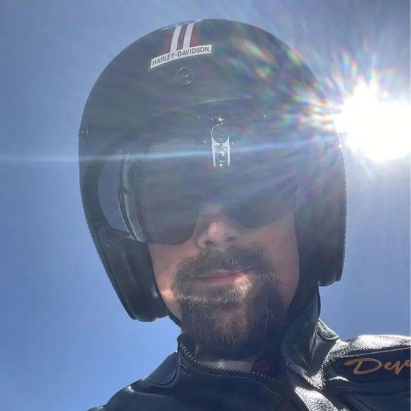 Classic #1 X14 Sun Shield 3/4 Helmet - XL