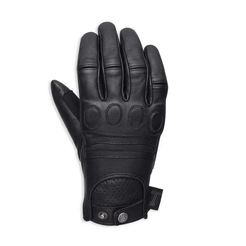 Women's #1 Skull Leather Gloves - L
