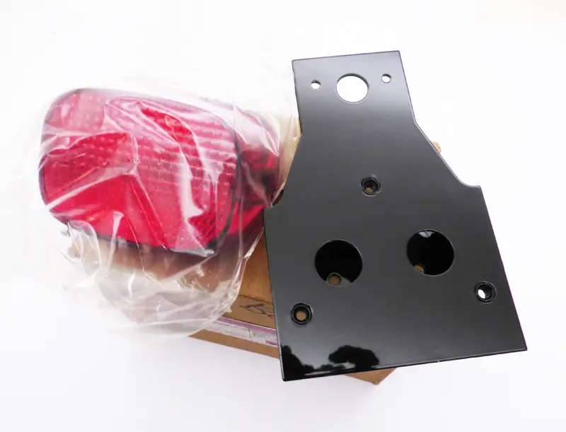 License Plate Relocation Kit Touring