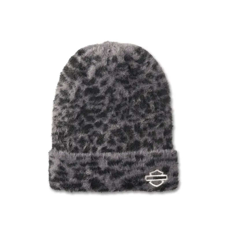 Women's Wild Cat Fuzzy Beanie