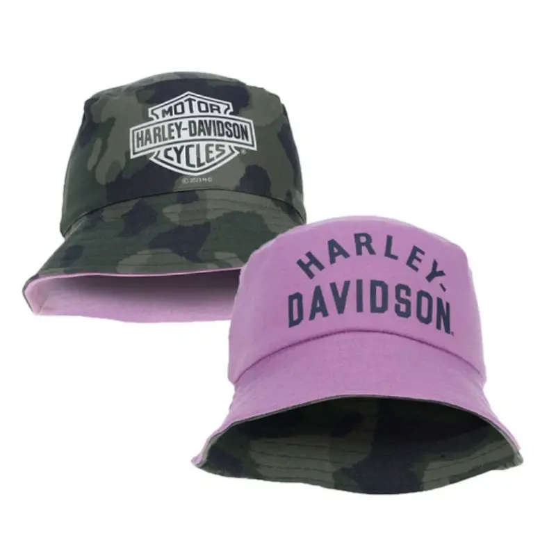 H-D Logo Reversible Bucket Hat - T2-4 Years