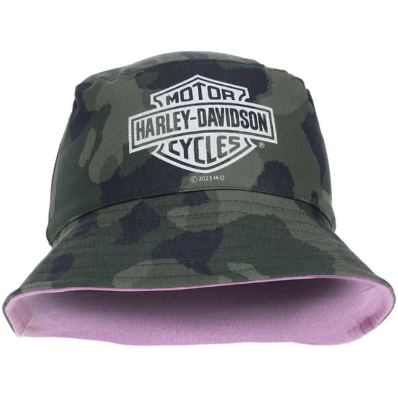 H-D Logo Reversible Bucket Hat - T2-4 Years