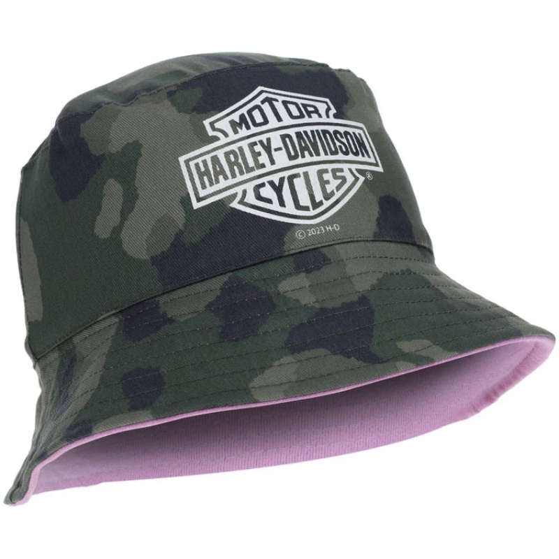 H-D Logo Reversible Bucket Hat - T2-4 Years