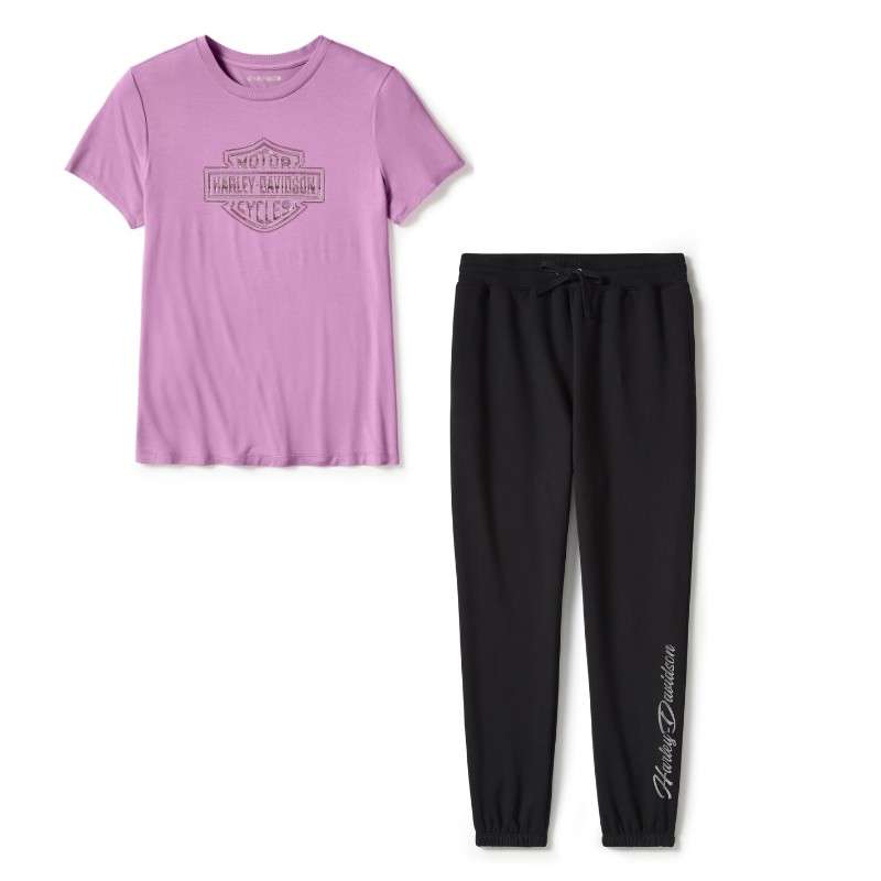 Essential Bling Crew Neck Tee - S