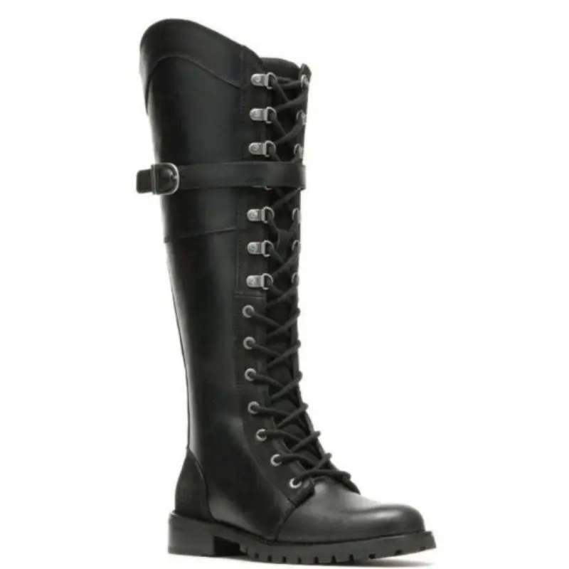 Women's Bradner Lace-Up 16" Motorcycle Boots - UK 5.5 UK 5.5