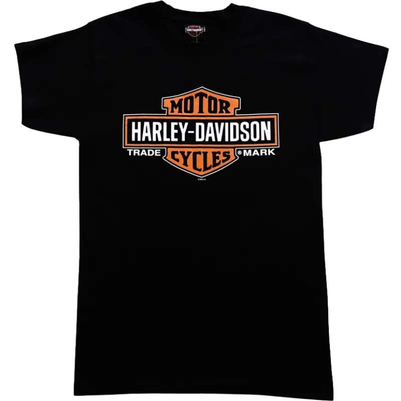 Mens Elongated Bar & Shield Dealer Tee - S