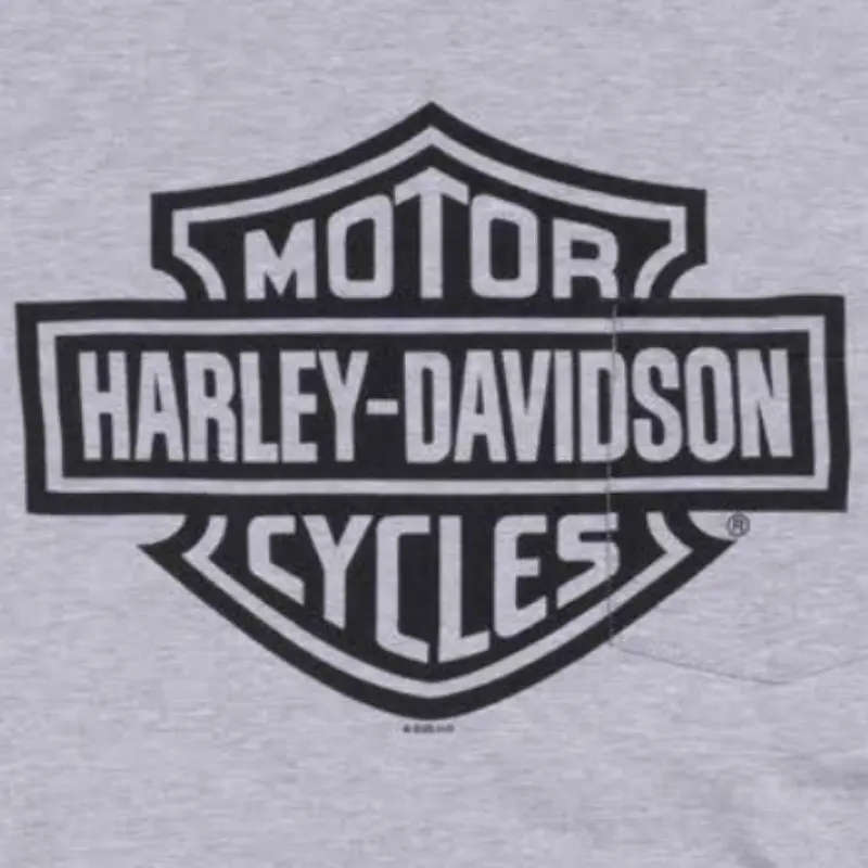 Mens Bar & Shield Pocket Dealer Tee - S